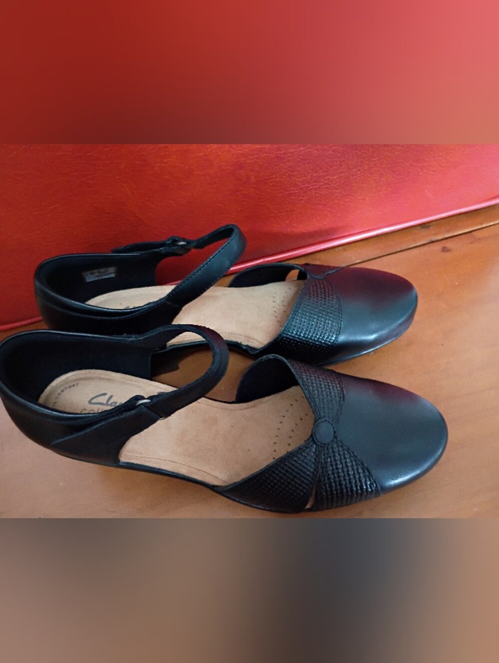 Clarks Leather Emily Rae Women's Pump US 11W - Picture 3 of 8